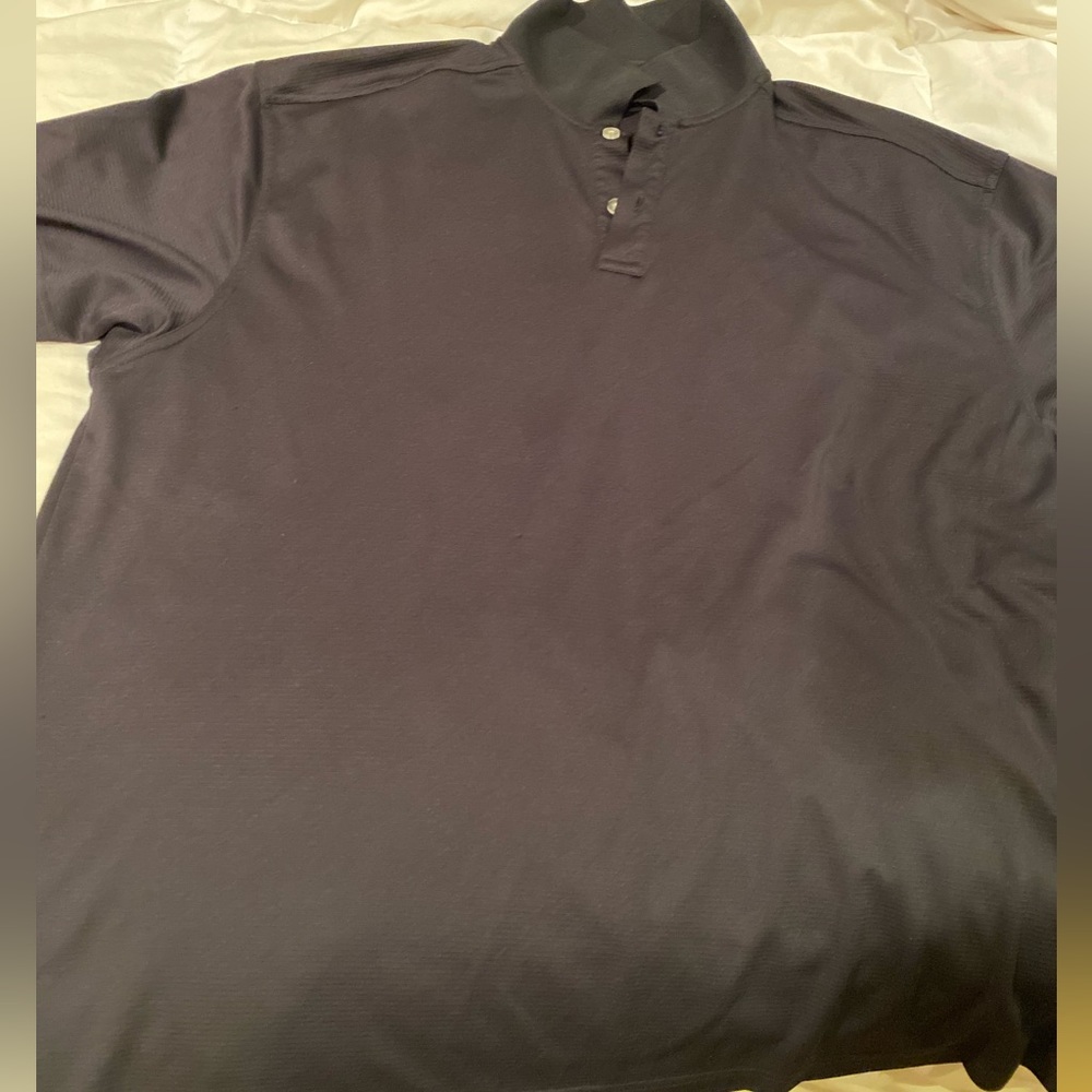 Black Callaway mens golf polo